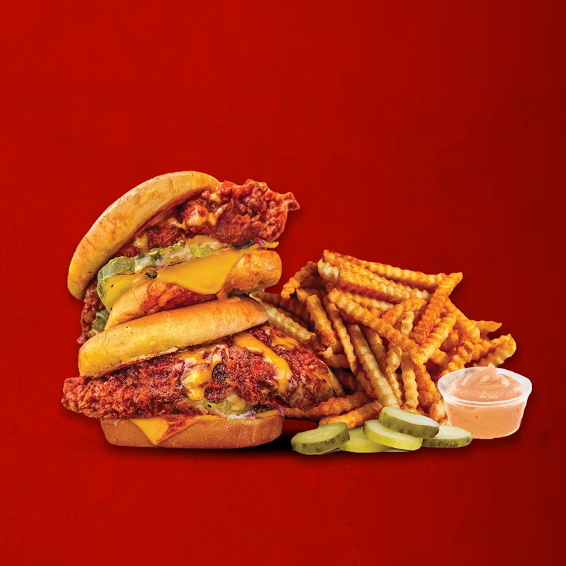 2 Sliders with Fries